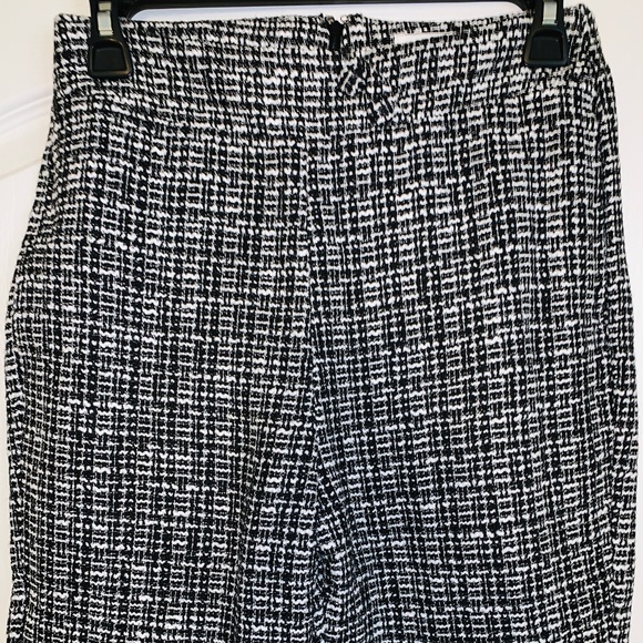 Eggie The Eve Trouser High Waisted Metallic Black - Picture 4 of 8